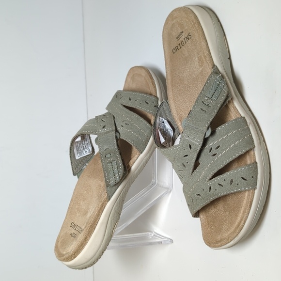 Earth origins Shantel slip on sandals womans size 6.5 - Picture 9 of 16